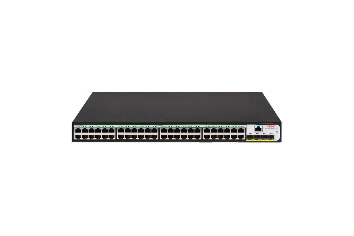 Switch H3C S5120V3-52S-LI 48x 1GBase-T ports and 4x 10GBase-X SFP+ ports